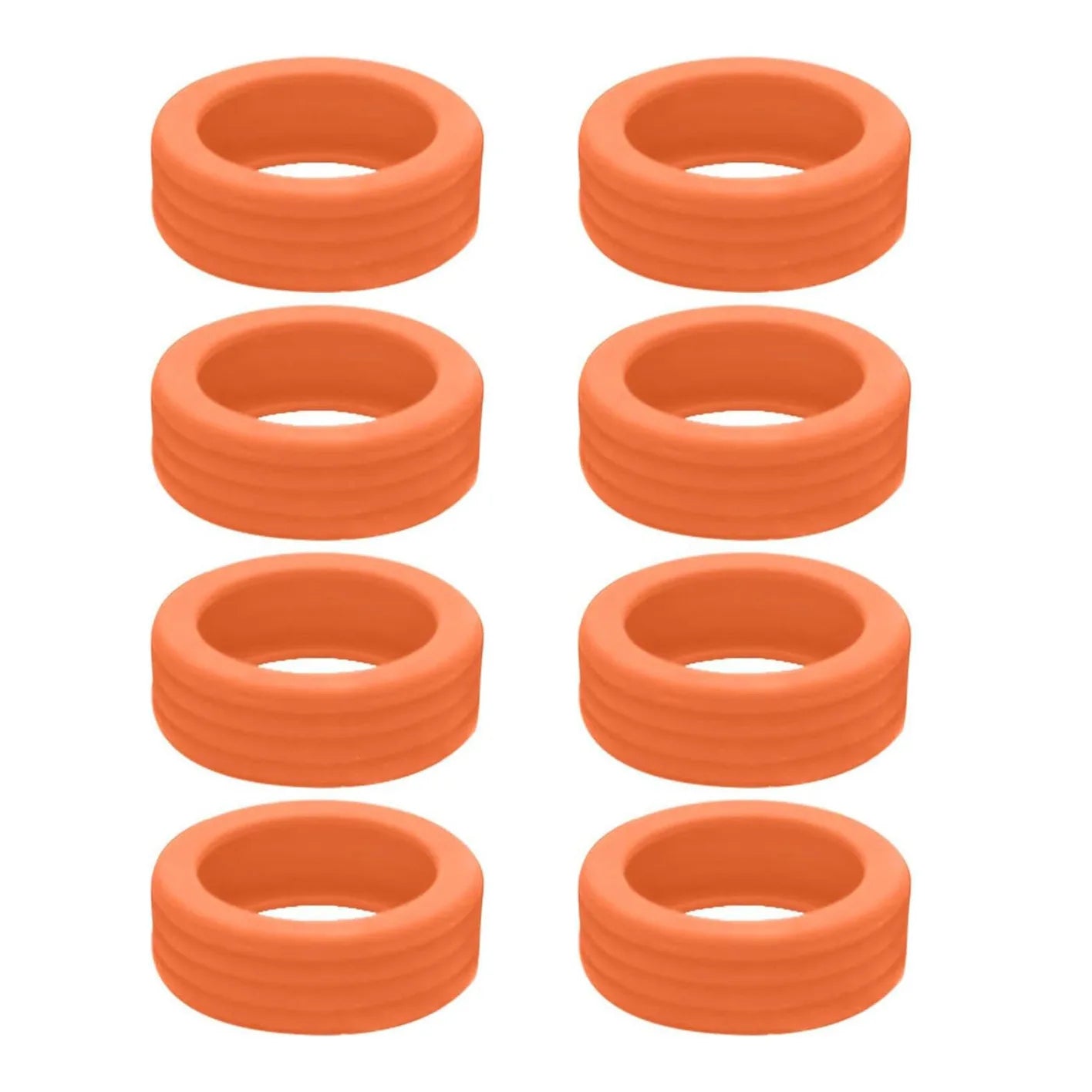 Thickened Silicone Luggage Wheel Covers Anti-Scratch Rubber Rings for Suitcase Wheels Durable Protectors for Universal Rolling