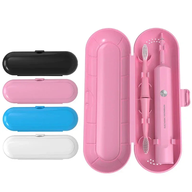 1pcToothbrush & Toothpaste Holders with Protective Cover, Portable Travel Case for Oral B Electric Toothbrush Handle Storage Box