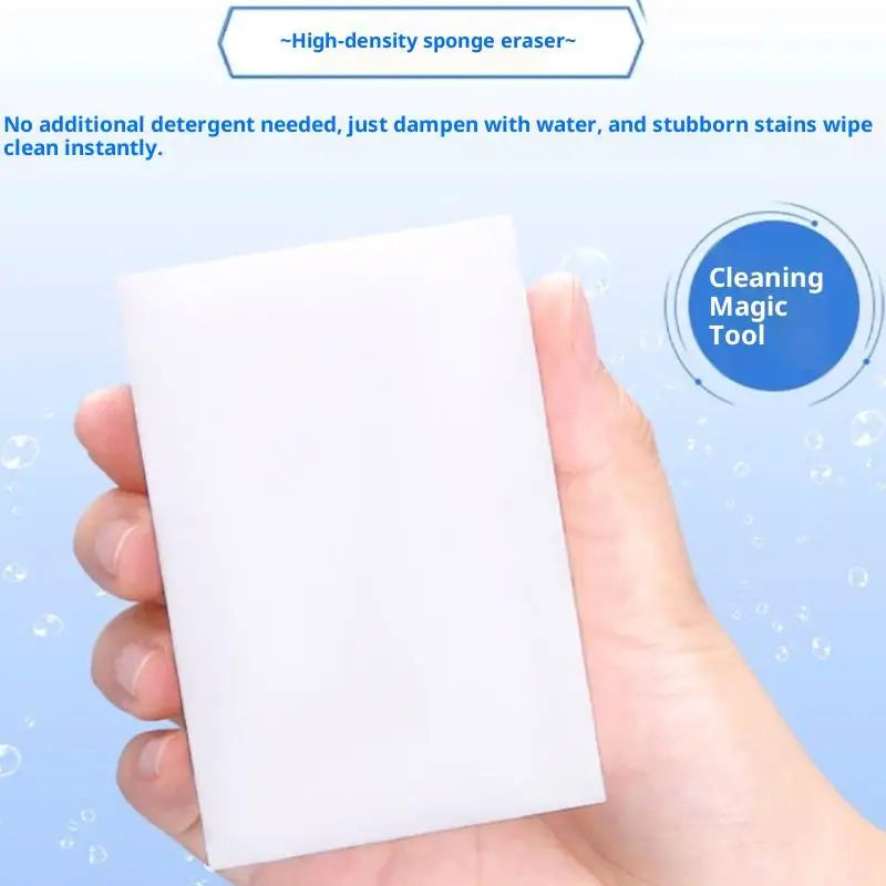 10Pcs Magic Sponge Cleaner Multi-functional Melamine Cleaning Sponges For Pool Cue Household Bathroom Cleaning Tools
