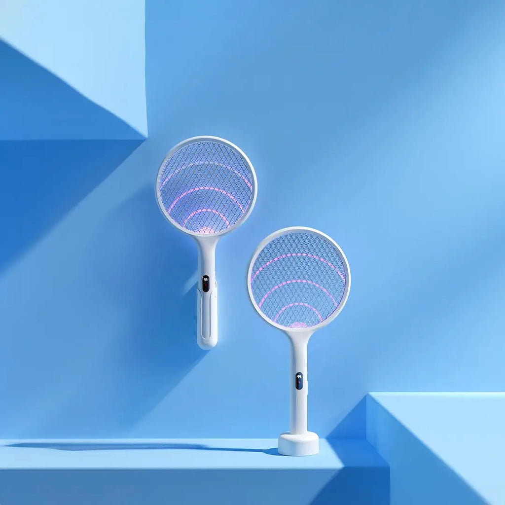 2025 Qualitell Mosquito Swatter E3 With Smart LED Power Display Killer Lamp Wall-mounted Repellent Lamp Rechargeable 2000mAh