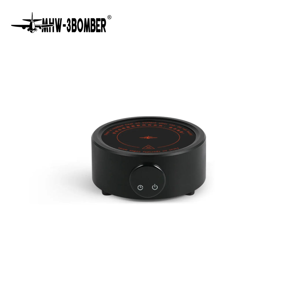 MHW-3BOMBER Mini Coffee Electric Stove for Moka Pot 800w Ceramic Cooktop Milk Water Heating Furnace Coffee Tool Camp Kitchen Use
