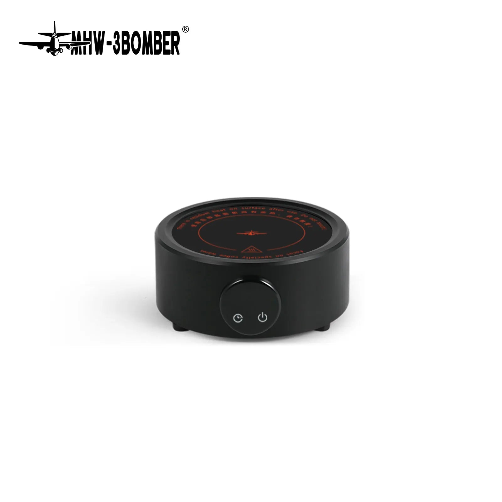 MHW-3BOMBER Ceramic Electric Heating Base Coffee Warmer Adjustable Temperature Hot Plate for Moka Pot Tea Kettle