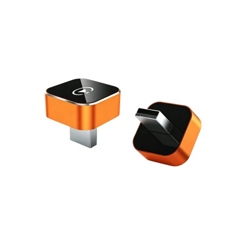 2 In 1 Wireless CarPlay Adapter Fast Auto-Connect USB Dongle For iPhone Android