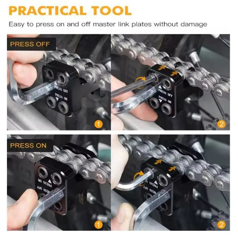 Chain Tensioner 5-Series Chain Press Tool Tensioner Motorbike Drive Chain Tension Adjuster