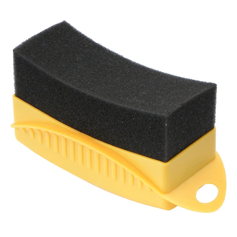 Car Wheel Polishing Waxing Sponge Brush With Cover  Washing Cleaning Tire Contour Dressing Applicator Pads Detail Accessories