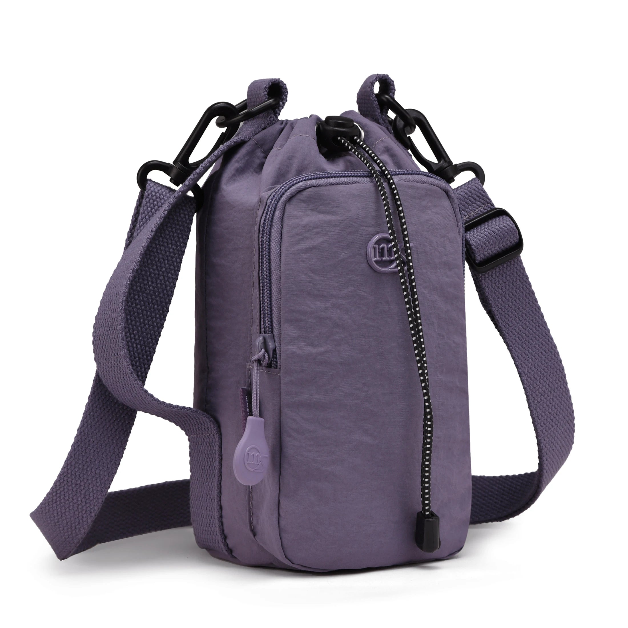 Sport Outdoor Lightweight Crossbody Bag Mobile Phone Bag Water Bottle Bag Nylon Shoulder Bag Drawstring Crossbody Bag