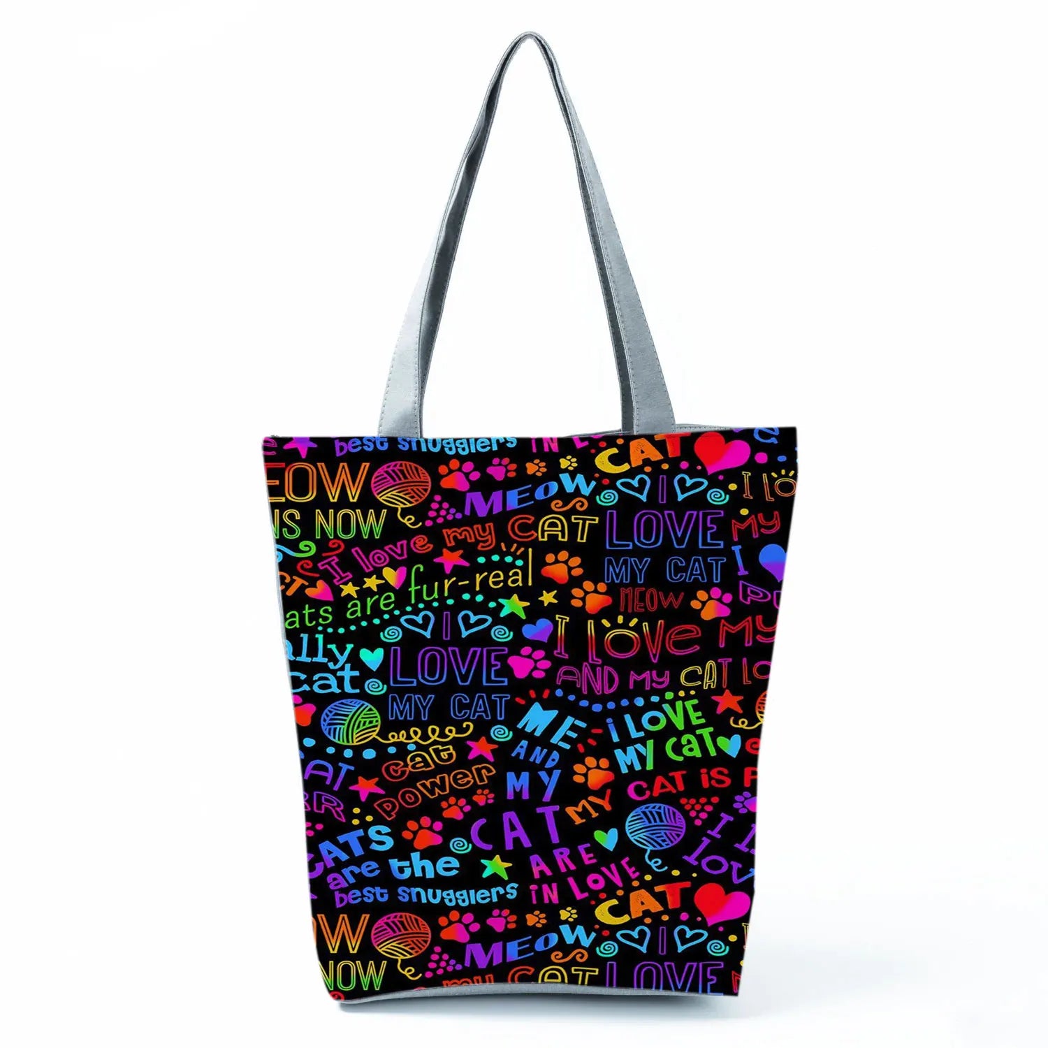 Fashion Dogs Paws Handbags Printed Love Dogs Shopping Bag Casual Women Shoulder Bag Summer Kawaii Female Tote Travel Beach Bag