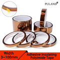 33M/Roll Polyimide Adhesive Tape High Temperature Heat Resistant Electronic Insulation for BGA PCB 3D Printing Board Protection