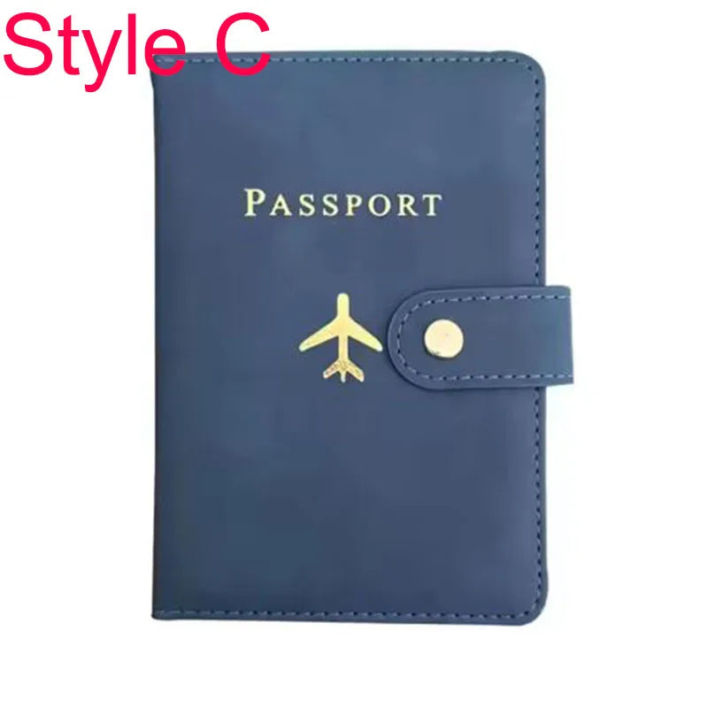 Organizer Storage Case/Travel Accessories Passport Case Vintage Leather Pattern Passports Holder Women Man ID Bank Credit Card