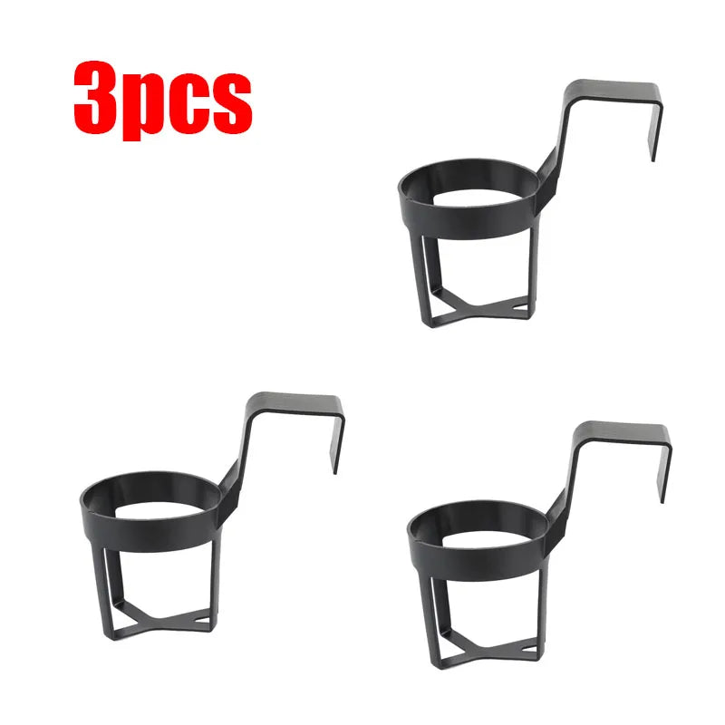 1/3/5pcs Car Drink Cup Holder Container Hook Window Door Mount Universal Durable Water Bottle Cup Stand For Auto Truck Interior