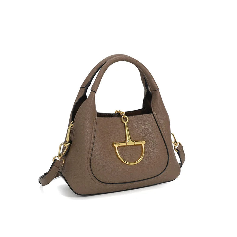 Stylish Solid Color Designer Diaper Bag Women Luxury Leather Tote Large Capacity Elegant Crossbody Handbag For Simple Chic