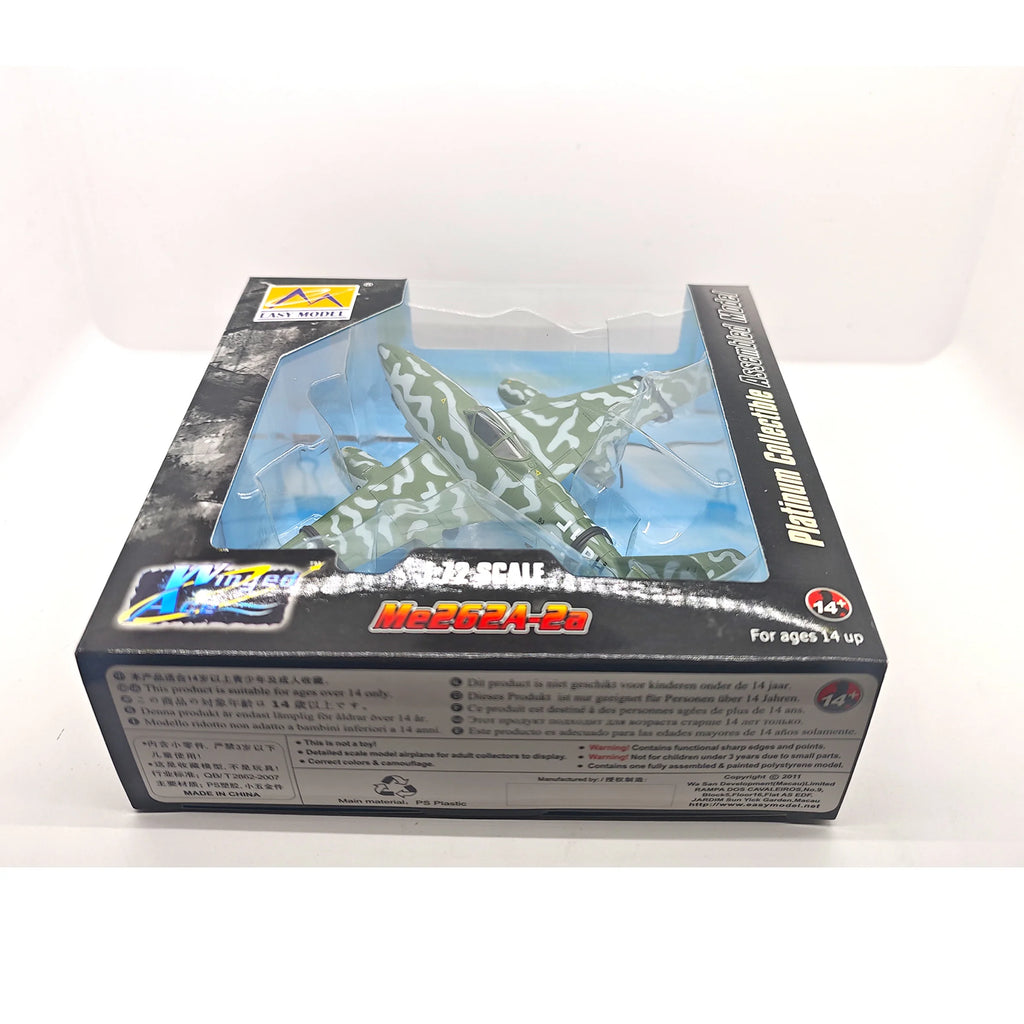 Stock 36407 1:72  German ME262 jet fighter model static finished model (out of print)