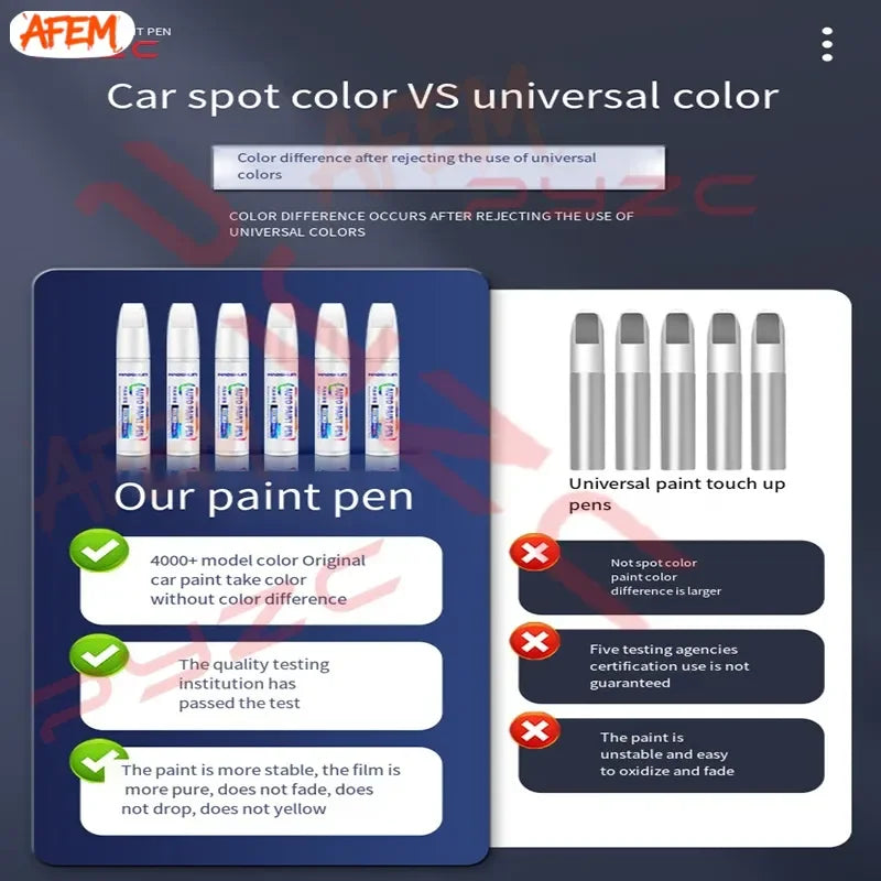 For Peugeot 208 2012-2025 B21 P21 Paint Touch Up Pen Kit - Scratch Repair Car Scratch Remover with Brush DIY Auto Accessories