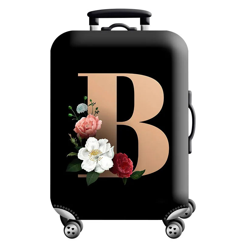 Luggage Cover Stretch Fabric Suitcase Protector Baggage Dust Case Cover Suitable for18-32 Inch Suitcase Case Travel Organizer
