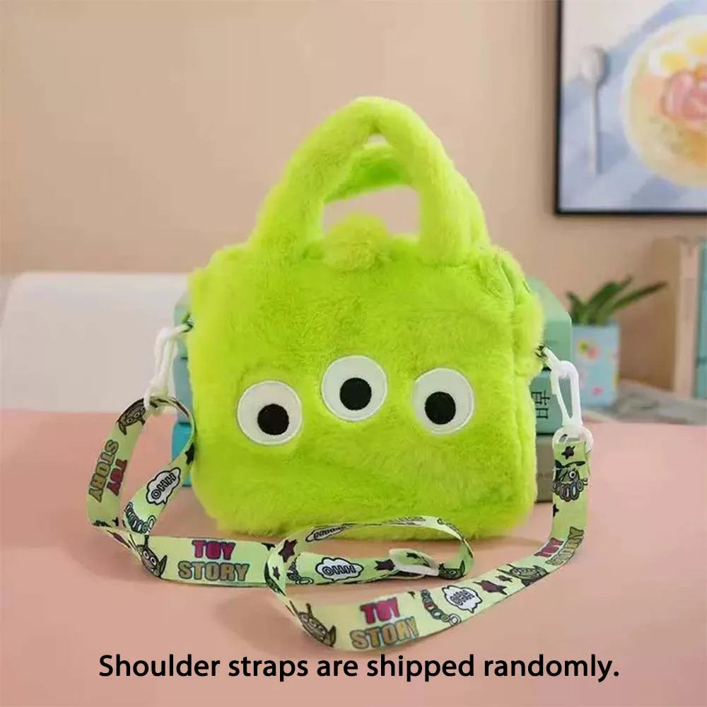1pc Disney Stitch, Strawberry Bear Crossbody Bag, Cute Portable Shoulder Bag, Handbag Commuter Bag