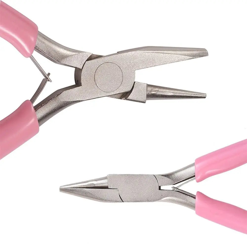 Durable Mini Round Concave Pliers 5 Inch DIY Wire Looping Pliers Portable Precision Jewelry Pliers Jewelry Making