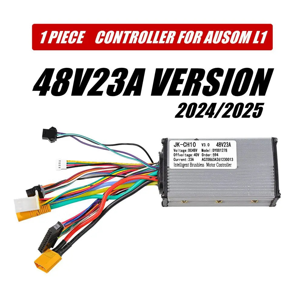 Original 48V 28A 23A Intelligent Brushless Motor Controller Only for AUSOM L1 Electric Scooter 48V28A 48V23A 2024 2025 Version