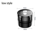 Portable car LED ashtray ceramic liner smokeless car bracket box for Mercedes Benz GLA GLB GLC GLE GLS SLS G63 W166 W214 W140