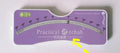 Scoliosis Portable Medical Evaluation Measuring Test Meter Back Spine Diagnosis Lightweight Inclinometer Bubble Gradient Gauge