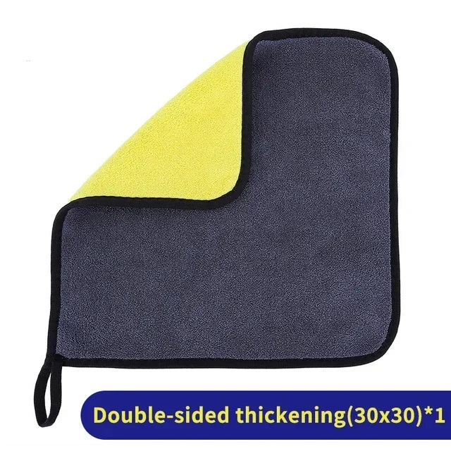1/3/5Pcs Microfiber Towel Car Microfiber Wash Towel Microfiber Cleaning Cloth Car Wash Drying Towel Auto Detailing 30/40/60cm