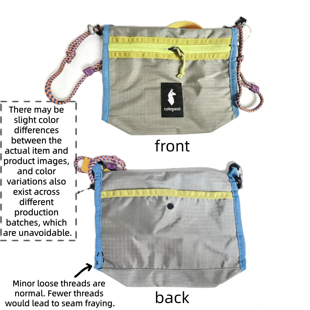 Outdoor Ultra-Light Dye Collision Crossbody Bag Camel Pattern Small Bag Summer Hiking Cycling Mini Hanging Bag