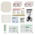 RHINO RECUE Emergency Wound Closure Strip Kit Surgical Quality Laceration Repair Without Stitches Gauze, Bandage Antiseptic Wipe