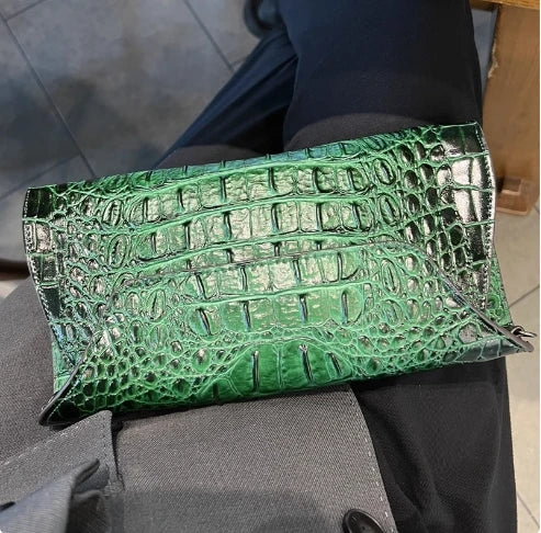 XMESSUN New Crocodile Pattern Clutch Bags for Women Trendy Pouch Envelope Bag Female Travel Phone Purses and Shoulder Bags