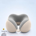 Memory Foam Neck Pillow U Shape Ergonomic Support with Storage Bag Travel Office Airplane Lightweight Portable Machine Washable