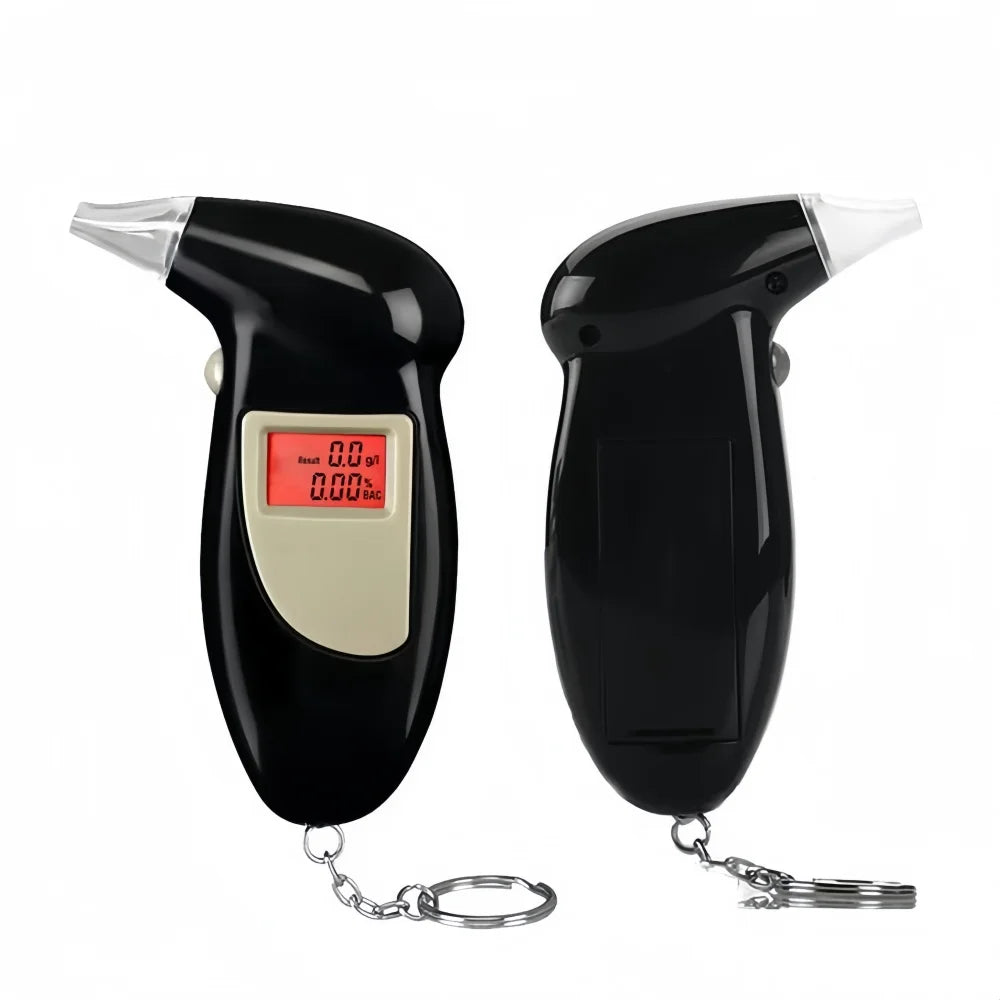 Portable Breath Alcohol Tester Handheld Breathalyzer Alcotest Alcohol Test Tools Backlight Digital Set Car Accessories Universal