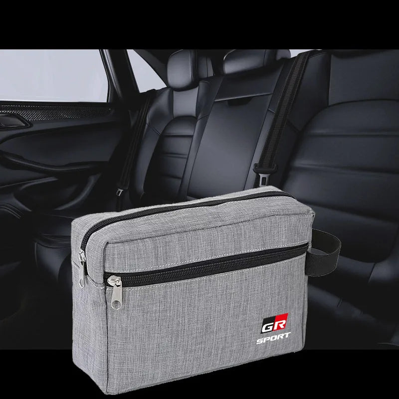Protable Car Storage Box Organizer Stowing Tidying Bag for GR Sport GR Gazoo Racing Auto Accessories
