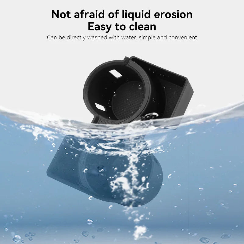 Water Cup Holder for 24-25 Kia EV9 Central Control Water Cup Shock Absorber Set Limit Beverage Seat Storage Seat Water Cup Set