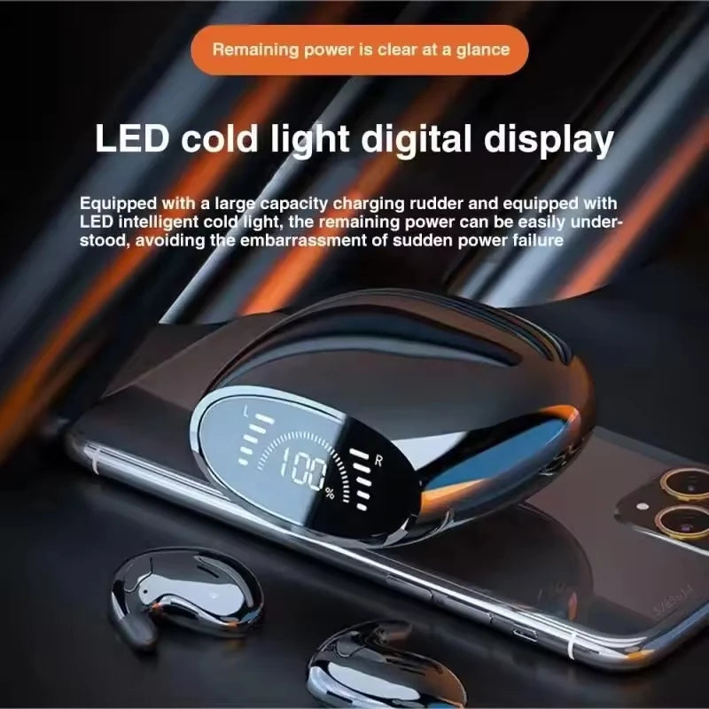 HOT SALE MD528 Sleep Invisible Earphones Ipx5 Wireless Bluetooth Sports Noise Reduction Waterproof Microphone 5.3 Earphones