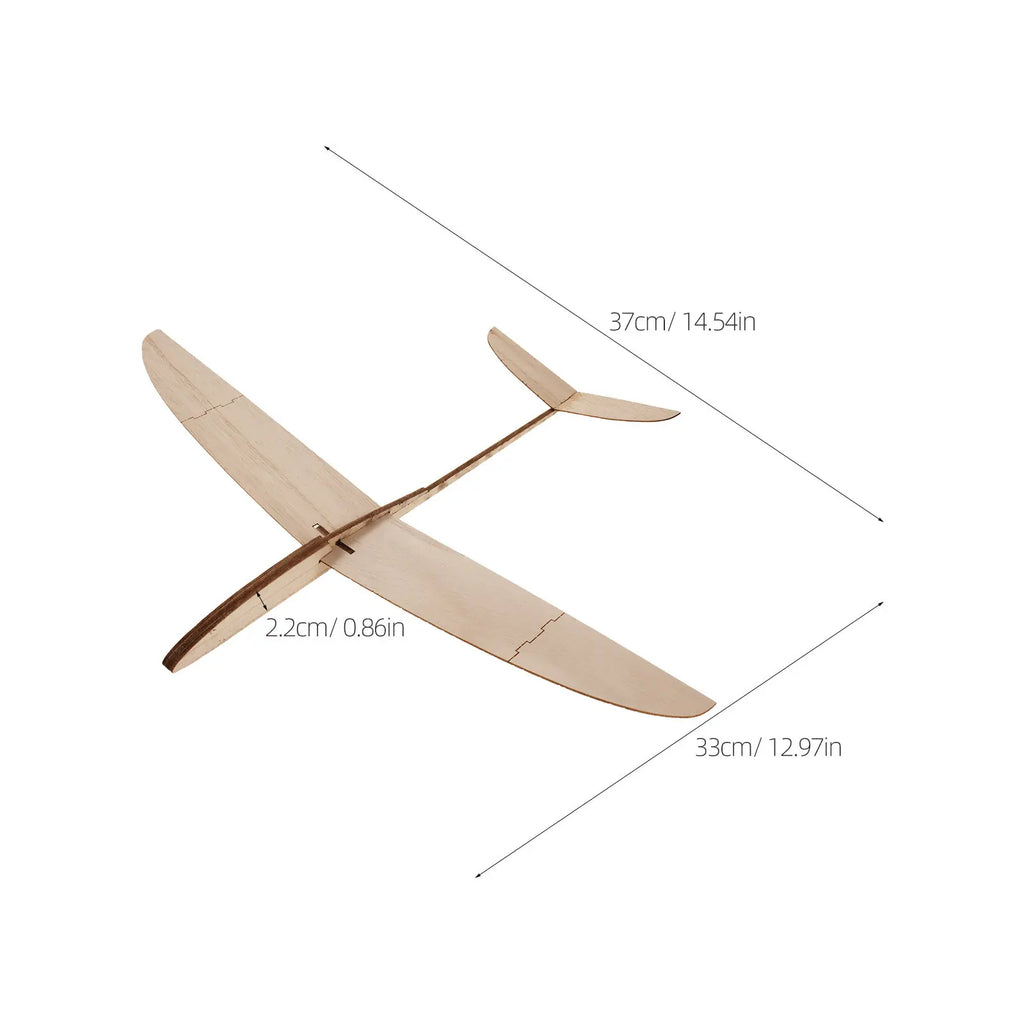 2Pcs Wood Airplane Gliders DIY Paintable Craft Set Handmade Wooden Glider Planes Kids Classroom Birthday Activity Flying Glider