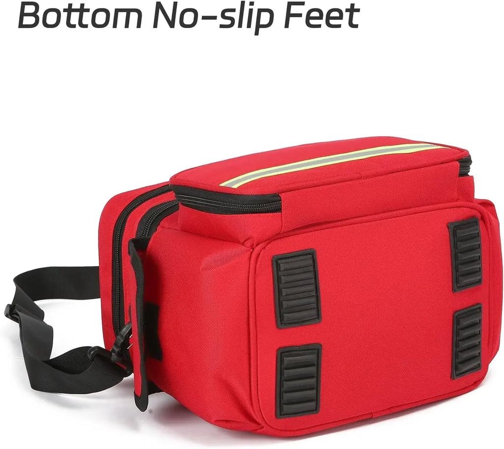 Empty First Aid Medical Bag Outdoor Emergency Rescue Large Capacity Bag Waterproof Reflective Oxford Multi-pocket Travel Bags
