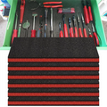 A88E-6Pcs Tool Box Foam,Foam Inserts For Cases,Tool Box Liner Polyethylene Tool Foam Sheets,Organizer And Storage Tool Shadow