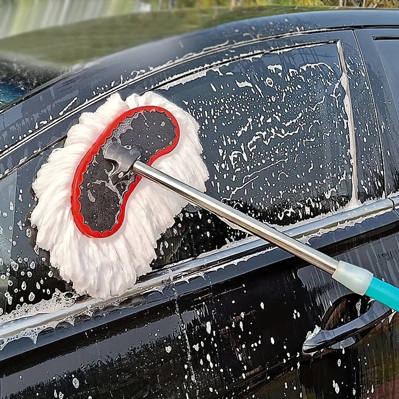 Car Wash Brush Soft Bristle Dust Removal Wash Mop Cleaning Tool for Cars RV Truck