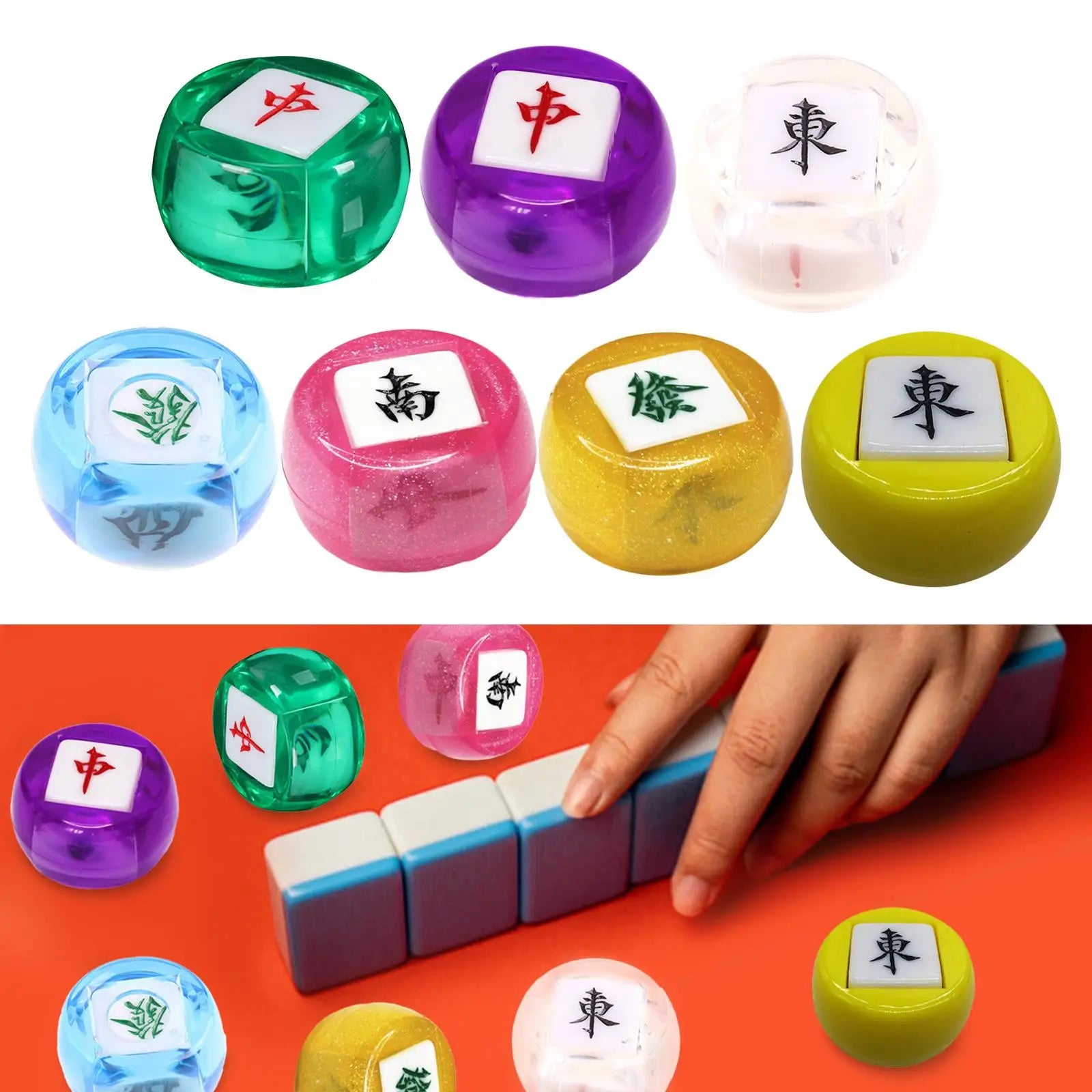 Mahjong Dice South North East West Wind Direction Dices Mahjong Game
