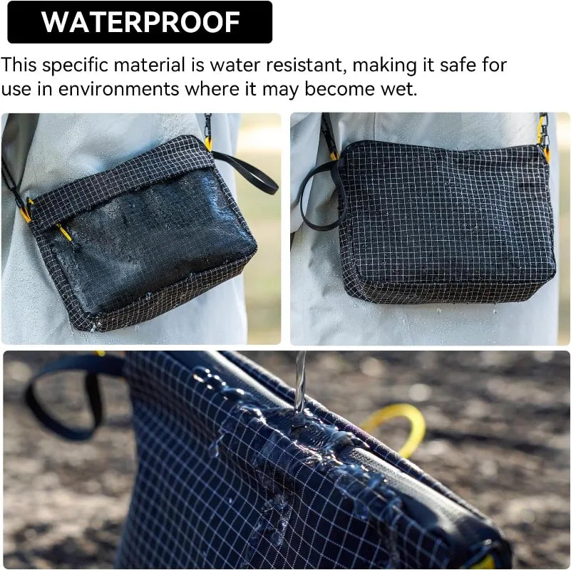 Ultralight Dyneema Waterproof Dry Bag UHMWPE Material IPX6 Sealed for Swimming Camping Hiking Beach Sport Electronics Protection