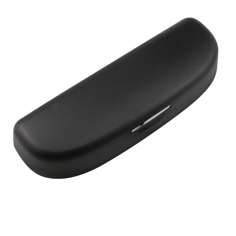 Universal Plastic Car Glasses Case Practical Suitable Sunglasses Holder Black Beige Spectacles Box Accessories