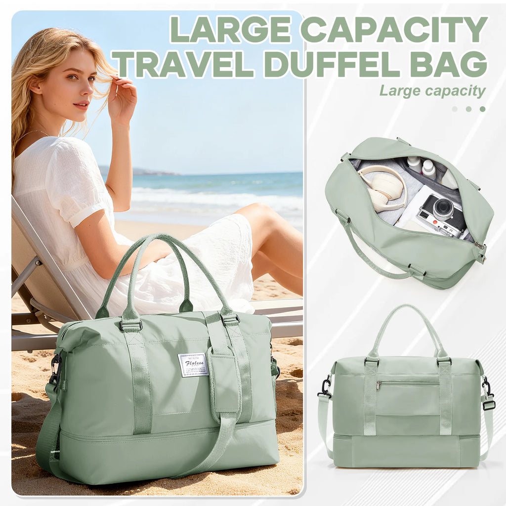 Sports Bag, Hand Luggage Travel Bag Weekender Backpack, Hospital Clinical Birth Bag For Women, Carry on Luggage,Travel Bag Large