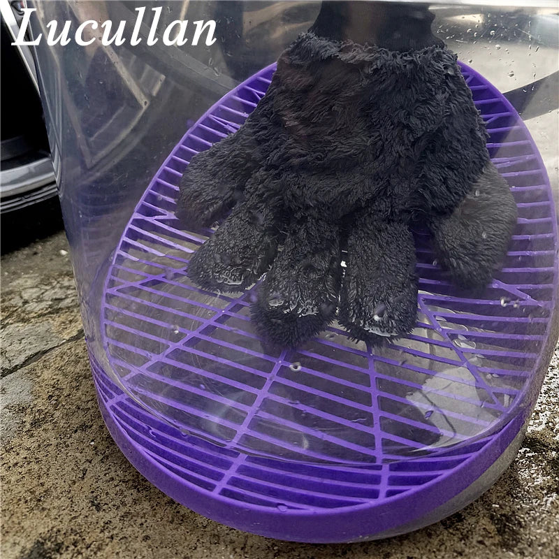Lucullan WashBorad Bucket Insert Dirt Guard Grit Catcher Car Wash Mitts Cloths and Sponges Dirt and Debris Remove Tools