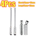 1-4Pcs 14mm 16mm Magnetic Swivel Spark Plug Thin Wall Socket with Magnetic Design 12 Point Wall Ignition Plug Removal Tool