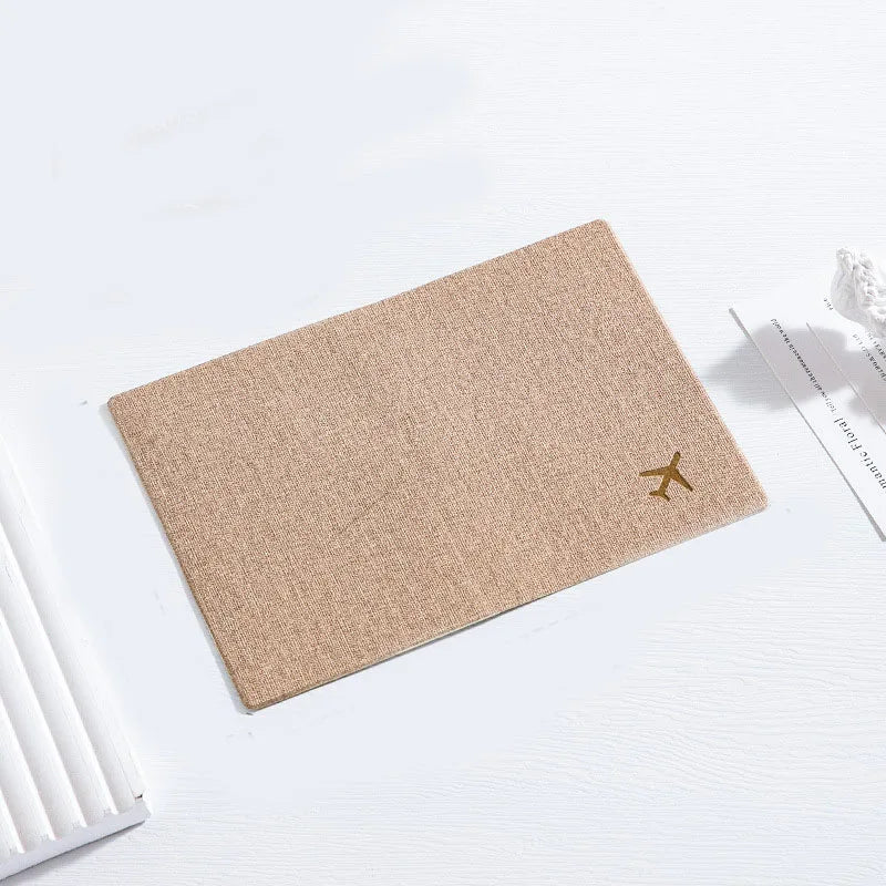 2025 New Soft Leather Passport Protective Cover Case Multi-functional Card Storage Bagoverseas Travel Ticket Holder Clip Bags
