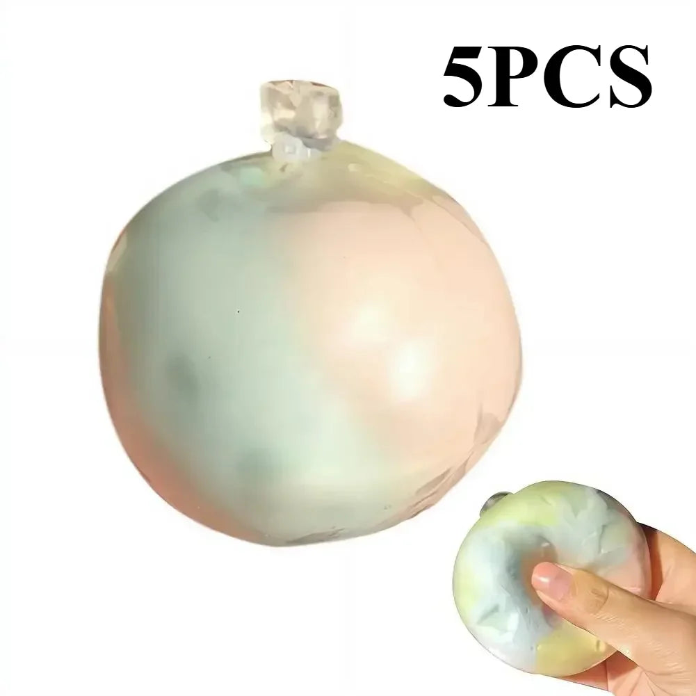 Squishy Stress Balls Slow Rebound Wax Skin Squeeze Toy Sensory Fidget Toy Soothing Relieving Stress For Kids Adult Party Gifts