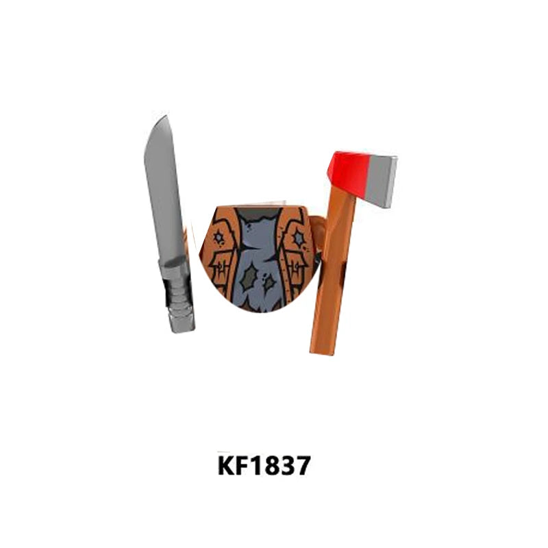 WM839 Horror Movie Zombie Building Blocks Bricks Dolls Mini Action Toy Figures Assemble Blocks Kids Gifts
