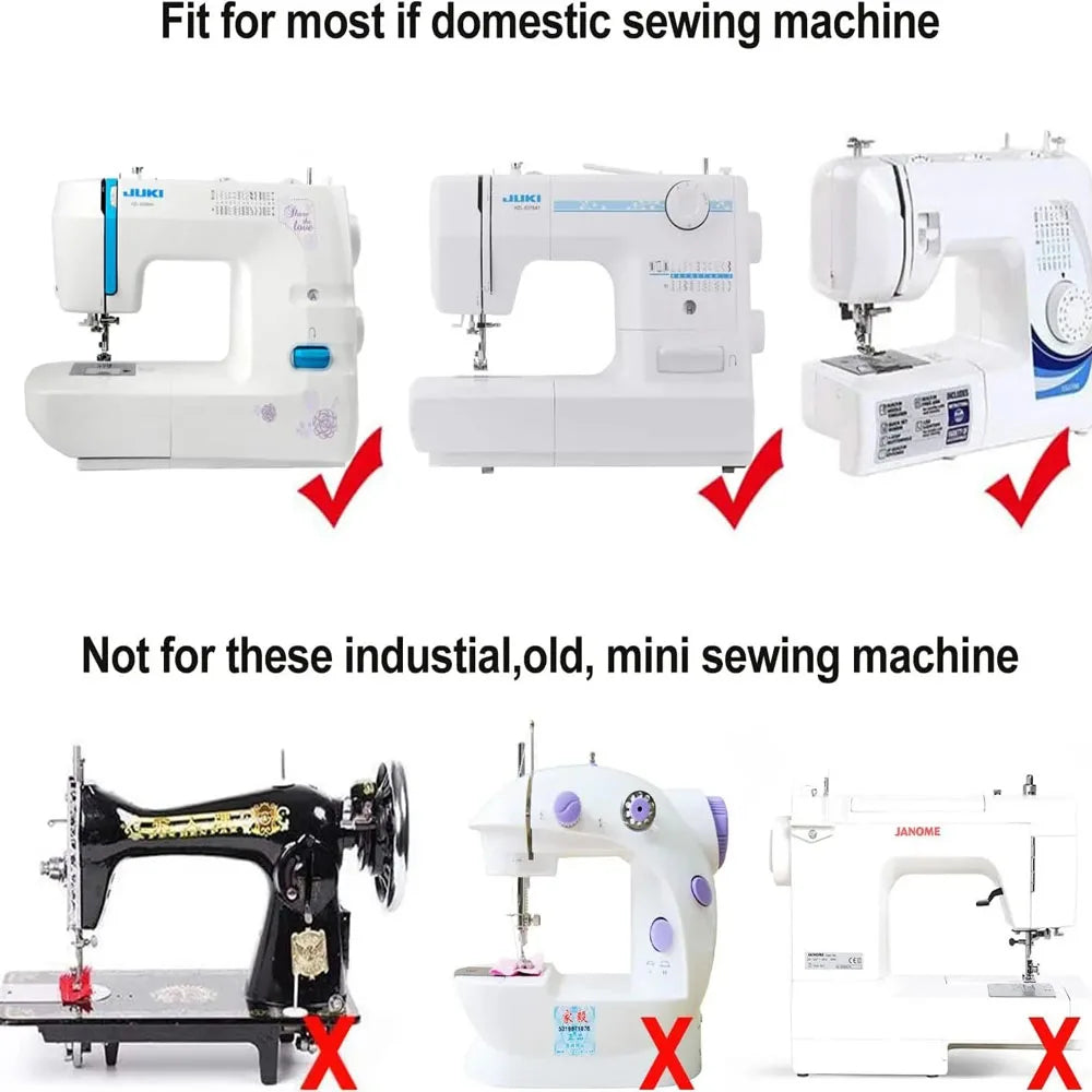 1PC Overlock Overcast Sewing Machine Foot SA135 Fits All Low Shank Snap-On Singer, Brother, Babylock, Janome, Juki, New Home