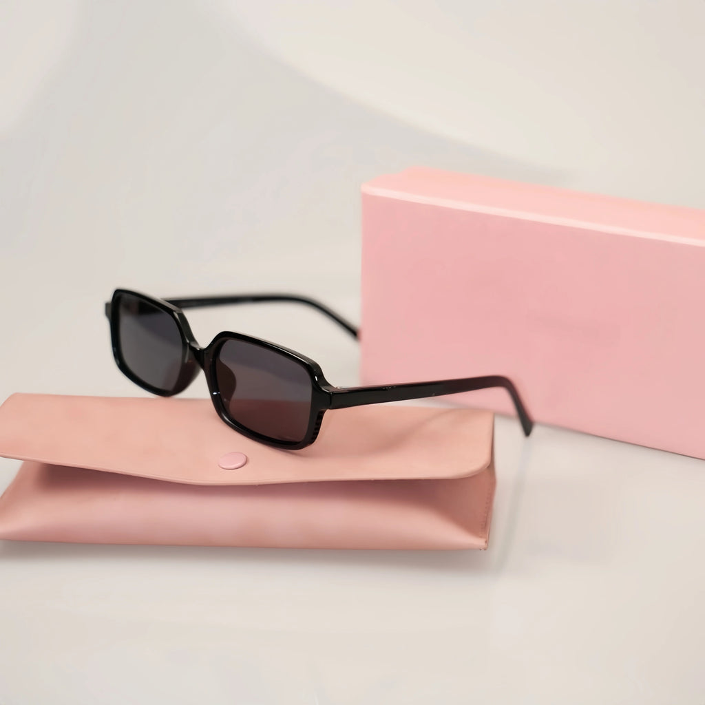 Luxury Women's Sunglasses for Summer. UV Protection, Rectangular and Stylish, Suitable for Outdoor Wear and Daily Commuting.