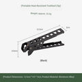 Outdoor Aluminium Anti-hot Alloy Clip Bowl Gripper Holder Portable Camping Pot Pan Handle Kitchen Accessories Cooking Supplies