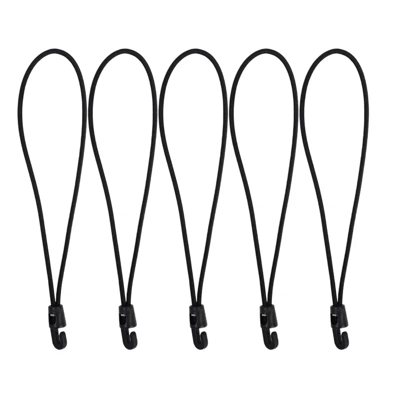 Shock Bungee Cord Gear Strap Tactical Elastic Fix Trekking Pole Anti-slip Paracord Alternative Heavy Duty Water Bottle Map Keys