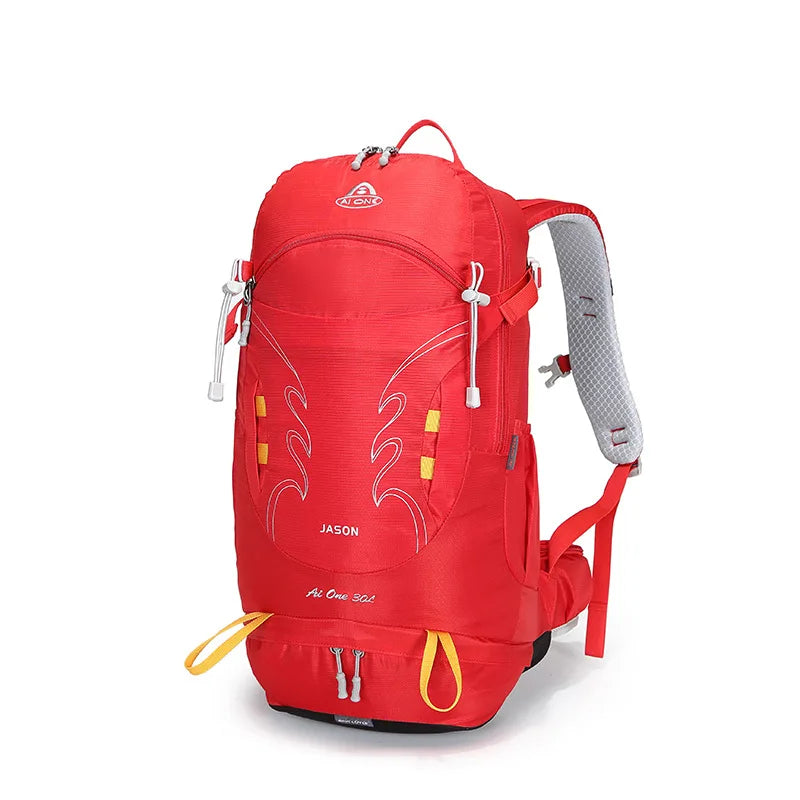 30L Hiking Backpack for Men Women Lightweight Travel Camping Backpacks with Rain Cover Trekking Climbing Bag